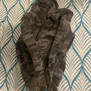 Men's Camouflage Hoodie Sweater
